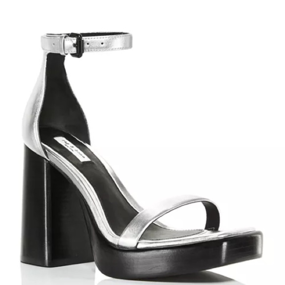 Rag & Bone Sandal Platform in Silver